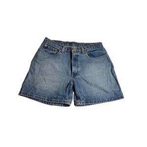 Polo Ralph Lauren Womens 5" Weekender Denim Shorts Size 10 Blue High Rise Casual